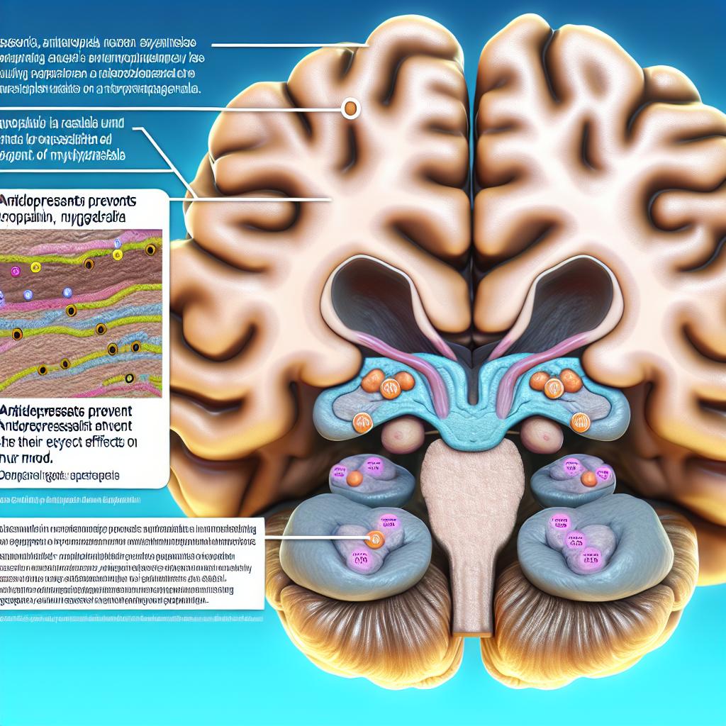 How antidepressants work in the brain.